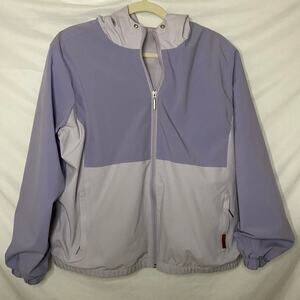 Voyager| Women’s purple lavender two toned windbreaker jacket